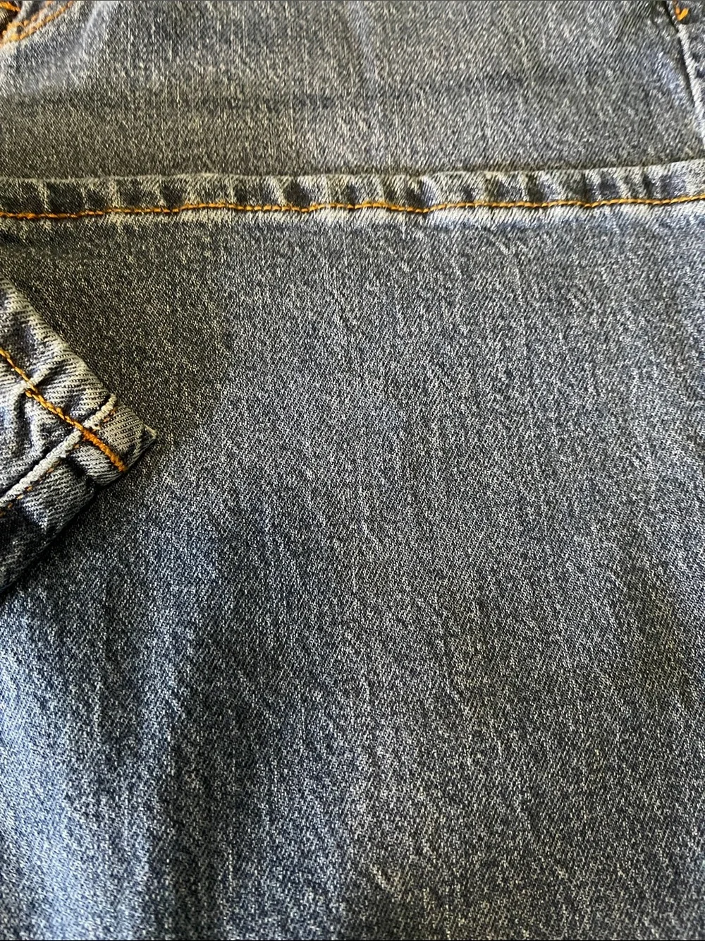Forever 21 Dark Blue Straight-Leg Jeans